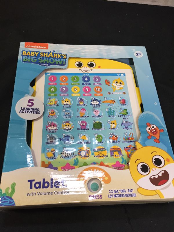 Photo 2 of WowWee Pinkfong Baby Shark Tablet - Educational Preschool Toy