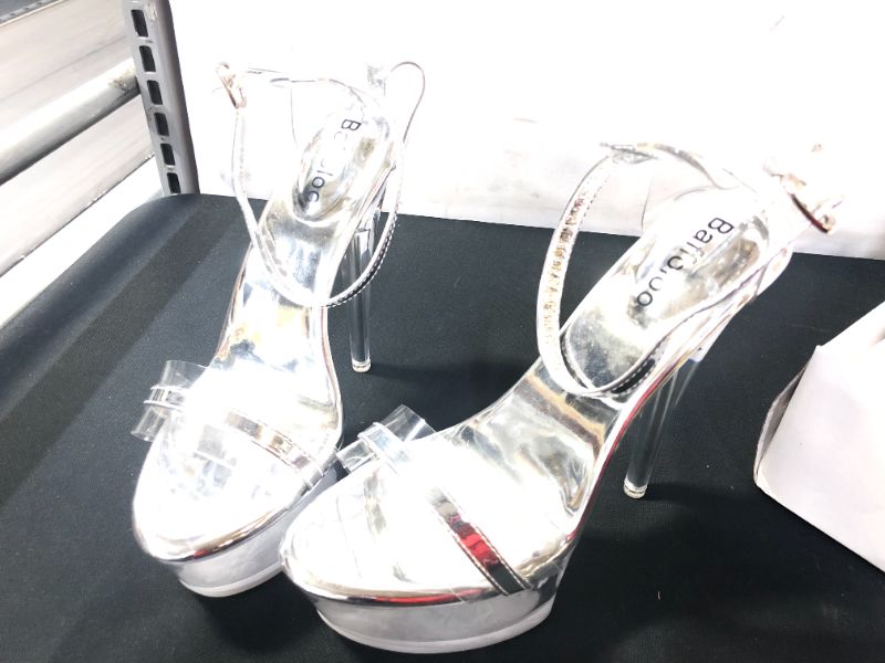 Photo 2 of  Women's High Heel Platform Clear size 38