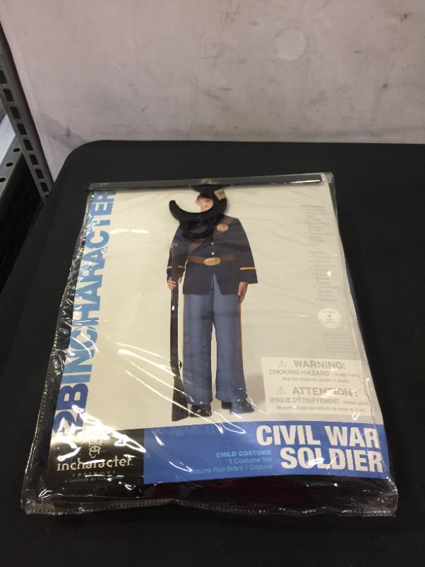 Photo 2 of  kids InCharacter Civil War Soldier Costume ( size: 12 ) 
