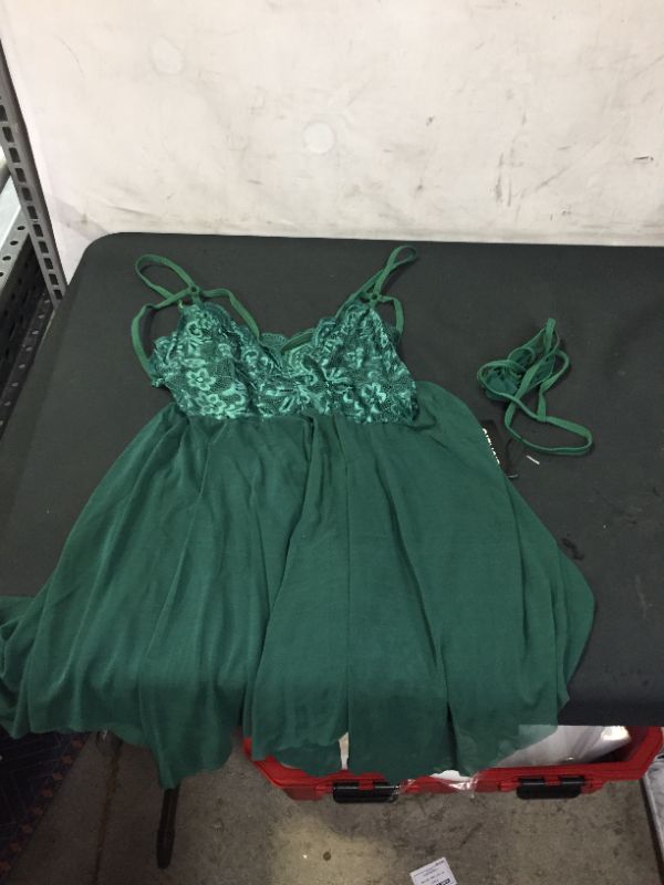 Photo 1 of LARGE GREEN WOMENS SEXY GOWN 