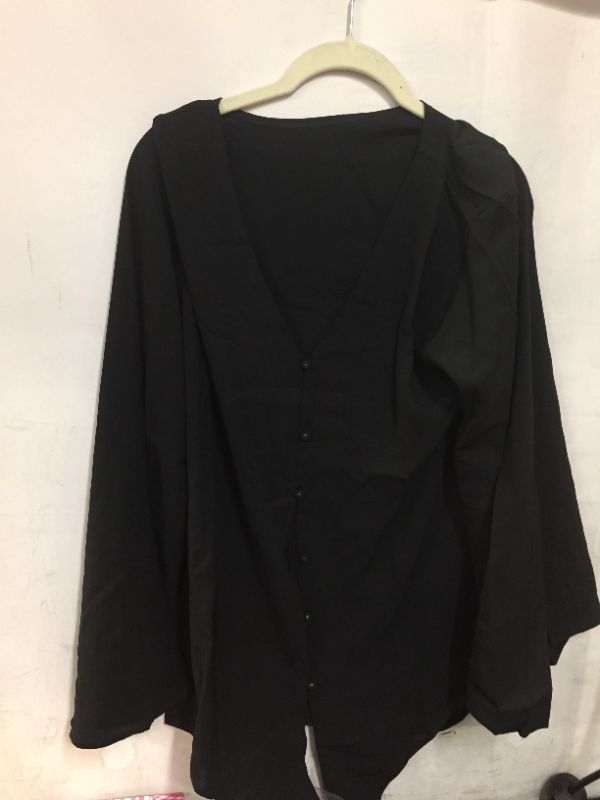 Photo 1 of LARGE BLACK WOMENS BLOUSE 