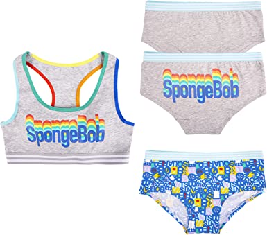 Photo 1 of SpongeBob SquarePants Women's Underwear and Bra Multipack SIZE 8
