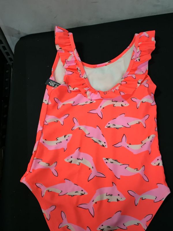 Photo 1 of girls one piece bathing suit
size 8