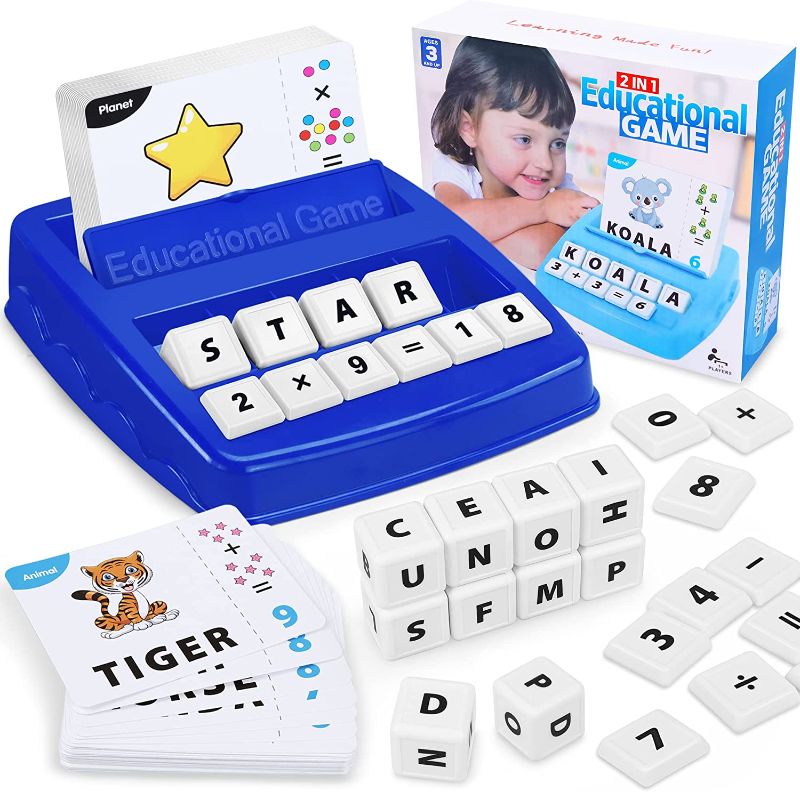 Photo 1 of Educational Matching Letter Game, Sight Word Games, Interactive Game Toys. for Kids Toys Educational Learning Toys 
