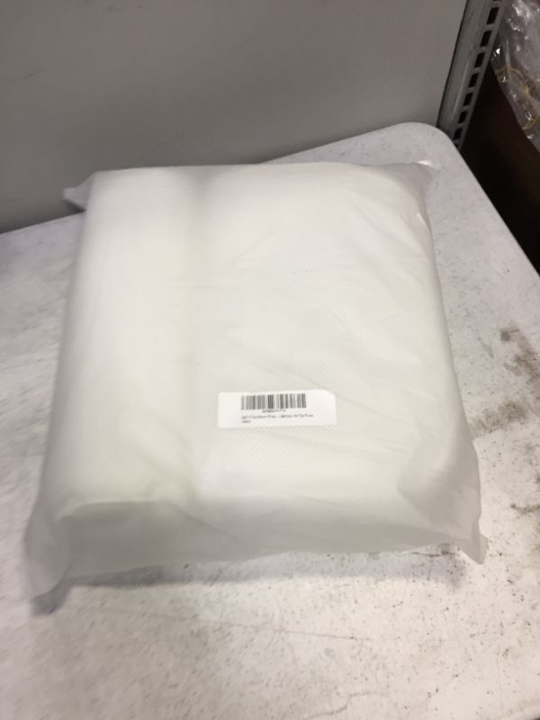 Photo 1 of Bath Pillow,Round Pillow Madlie Luxury White Bathtub Pillow Rest with 4 Powerful Suction Cups & Hook for Tub Neck and Back Support, Spa Pillow for Bathtub, Hot Tub Pillow
