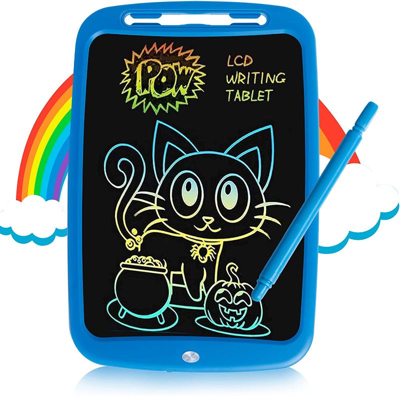 Photo 1 of 13’’ LCD Writing Tablet - Colorful Drawing Pad for Toddlers, Erasable Electronic Doodle Board for Kids