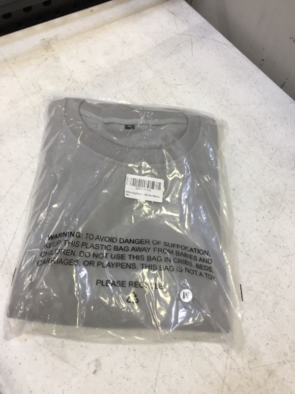 Photo 1 of Softere Cozy Long Sleeve French Terry Crewneck Sweatshirt - Light Gray
(MEDIUM)
