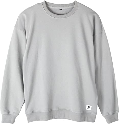 Photo 1 of Softere Cozy Long Sleeve French Terry Crewneck Sweatshirt - Light Gray
(MEDIUM)
