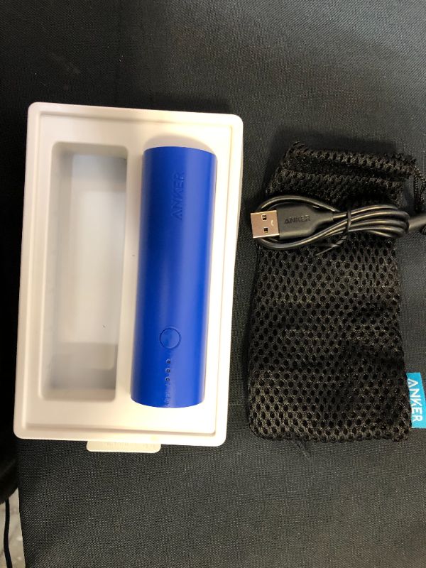 Photo 2 of Anker PowerCore 5000 Portable Charger, Ultra-Compact 5000mAh External Battery with Fast-Charging Technology, Power Bank for iPhone, iPad, Samsung Galaxy and More

