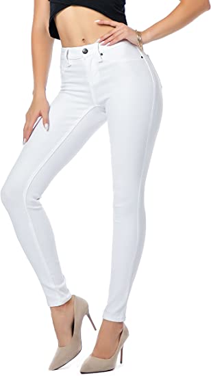 Photo 1 of CNROS Women's Hyper Ultra Stretch Comfy Skinny Pants, Midrise Color Skinny Jeans, Capri Legging SIZE XXL
