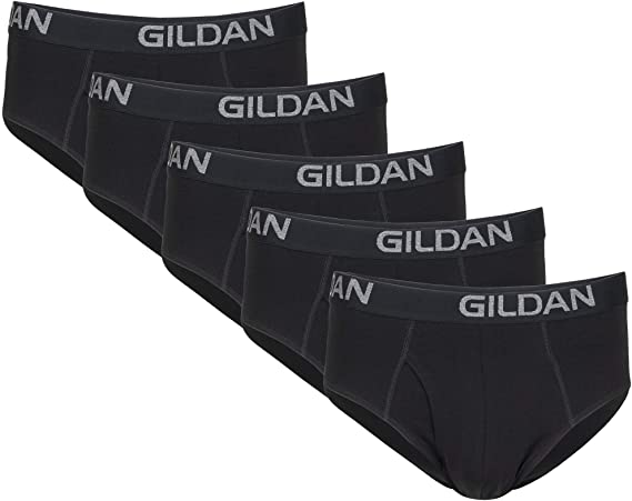 Photo 1 of Gildan Men's Cotton Stretch Briefs, 5-Pack SIZE XL
