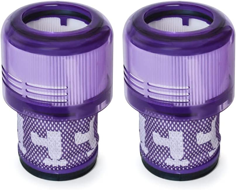 Photo 1 of SUNITEK Vacuum Filters Replacements Compatible for Dyson V11 Cordless Vacuum Cleaner?Torque Drive, Animal or SV14 V11, Dyson V15 Detect, 2 pcs , Compare to Part 970013-02

