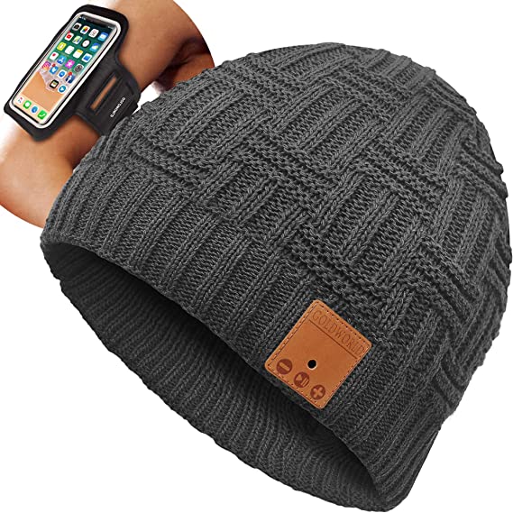 Photo 1 of GoldWorld Bluetooth Beanie Hat,Stocking Stuffers Gifts for Women Men Him Teenage (ONE SIZE FITS MOST)
