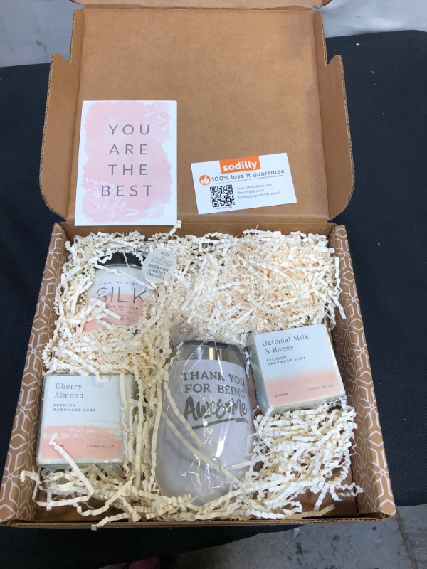 Photo 2 of Thank You Gifts - Thank You Gift Basket for Employees - You Are Awesome Spa Appreciation Gift Box for Women with Tumbler - You Got This Appreciation Gifts for Friends Coworker Boss Teacher Principle