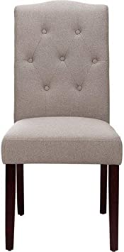 Photo 1 of Better Homes and Gardens Parsons Dining Room Table Chair, Beige (Beige)
