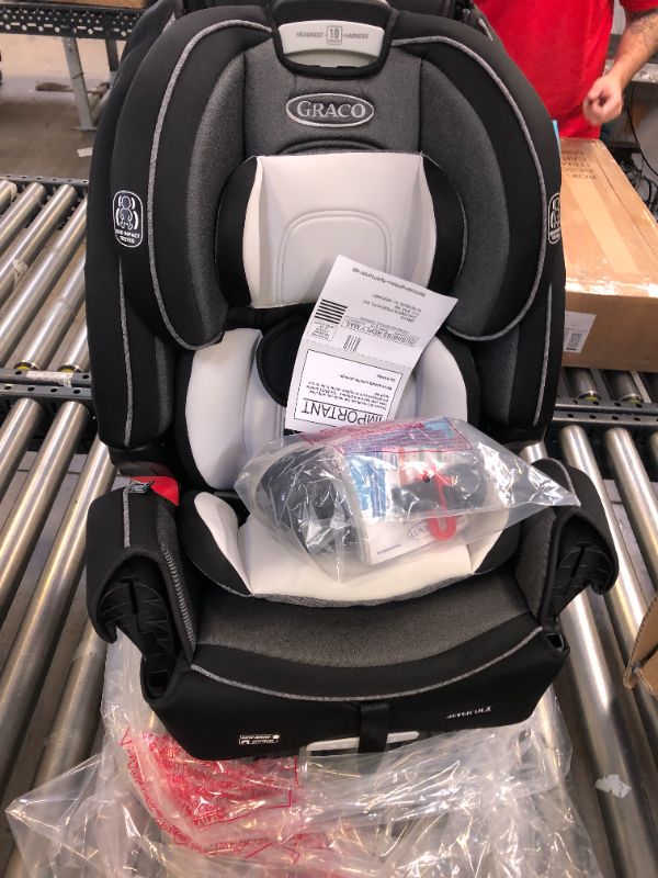 Photo 2 of Graco 4Ever DLX 4 in 1 Car Seat, Infant to Toddler Car Seat, with 10 Years of Use, Fairmont , 20x21.5x24 Inch (Pack of 1)
