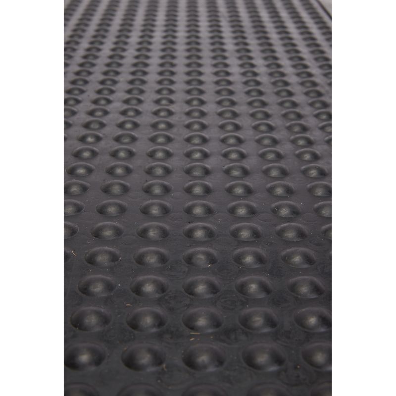 Photo 1 of 40 inch wide dotted black rubber mat