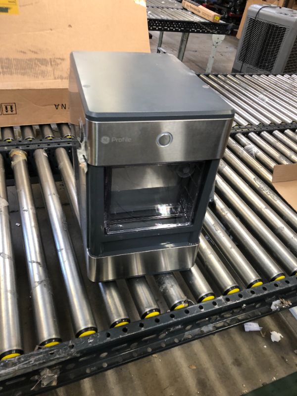 Photo 2 of GE Profile Opal 2.0 | Countertop Nugget Ice Maker with Side Tank | Ice Machine with WiFi Connectivity | Smart Home Kitchen Essentials | Stainless Steel
