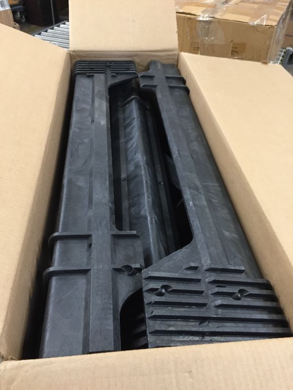 Photo 3 of 2x4basics 90162ONLMI L-Shaped Garage Workbench and Shelf Link Storage Bracket Kit (Lumber not Included) , Black
WOOD NOT INCLUDED.
