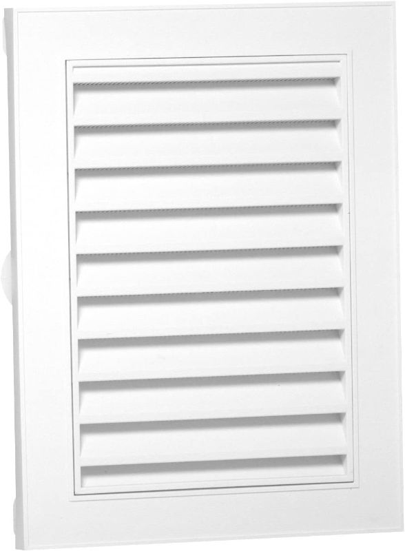Photo 1 of Duraflo 626080-00 Canplas Rectangular Gable Vent, 44 Sq-In, Polypropylene, 17" X 23"
