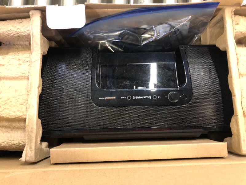 Photo 2 of SiriusXM SXSD2 Portable Speaker Dock Audio System for Dock and Play Radios (Black)
