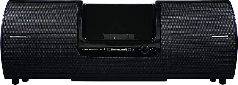 Photo 1 of SiriusXM SXSD2 Portable Speaker Dock Audio System for Dock and Play Radios (Black)
