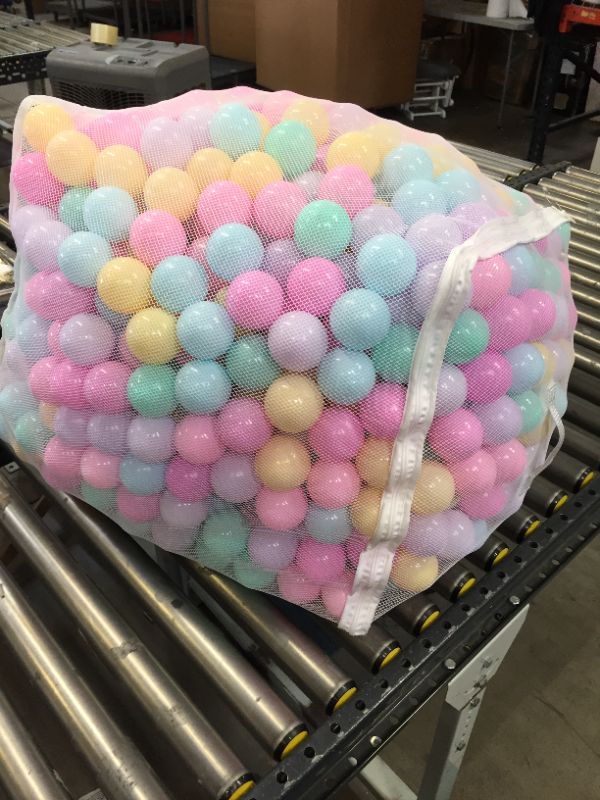 Photo 2 of Ball Pit Balls for Kids, Plastic Refill Balls Multicolor