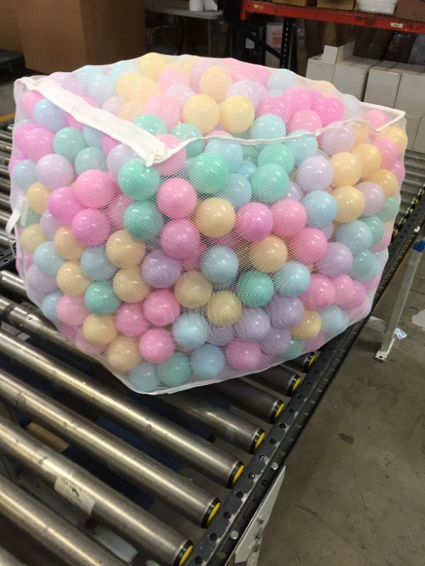 Photo 1 of Ball Pit Balls for Kids, Plastic Refill Balls Multicolor