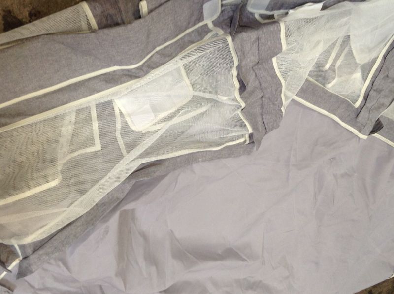 Photo 6 of 3 in 1 Baby Bassinet, Bedside Sleeper, & Playpen, Easy Folding Portable Crib (Grey)- KoolaBaby
