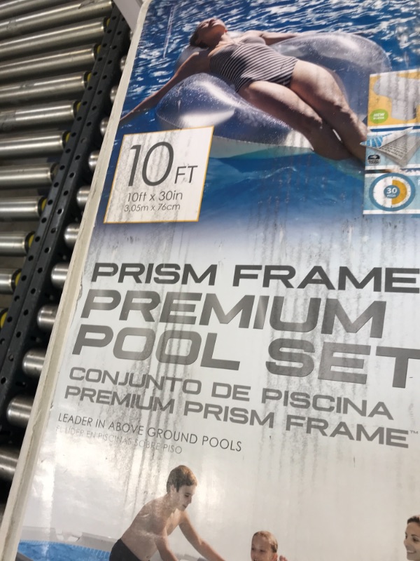 Photo 3 of 
INTEX 26723EH 15ft x 42in Prism Frame Pool with Cartridge Filter Pump
Size:10ft x 30in / Round
Style:with Cartridge Filter Pump
Pattern Name:Frame Pool