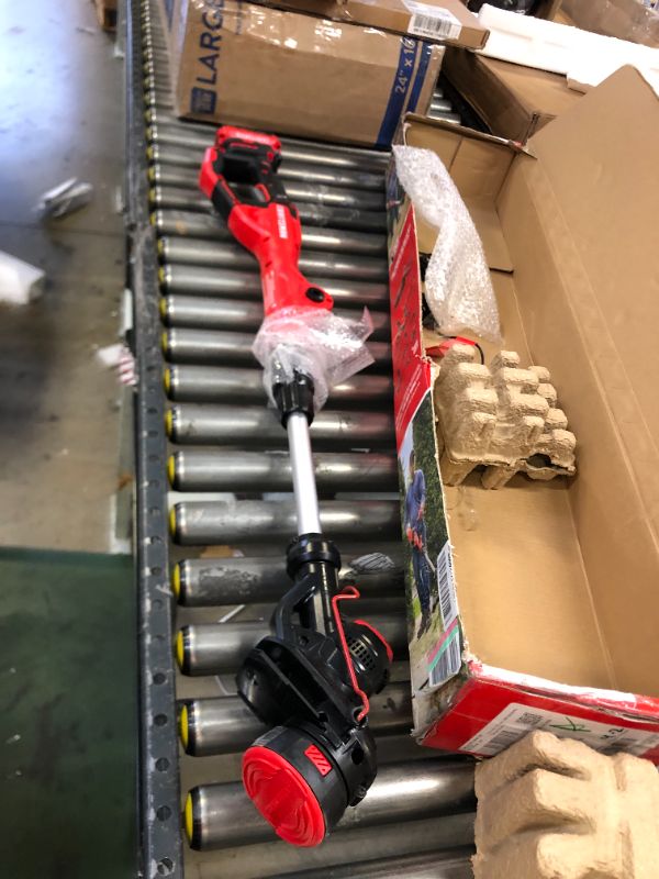 Photo 3 of CRAFTSMAN V20 WEEDWACKER String Trimmer & Edger, Cordless (CMCST900D1),Red
