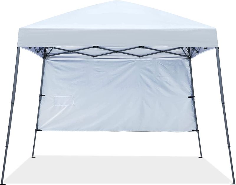 Photo 1 of ABCCANOPY Stable Pop Up Beach Tent with Backpack Bag, 10 x 10 ft Base / 8 x 8 ft Top
