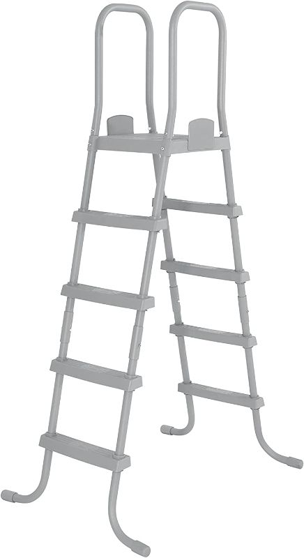 Photo 1 of Bestway Flowclear Above Ground Swimming Pool Ladder 52" | Corrosion-Resistant Metal Frame
