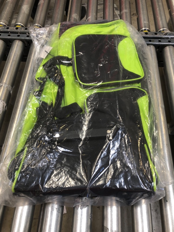 Photo 2 of Fila 26" Lightweight Rolling Duffel Bag, Neon Lime, One Size
