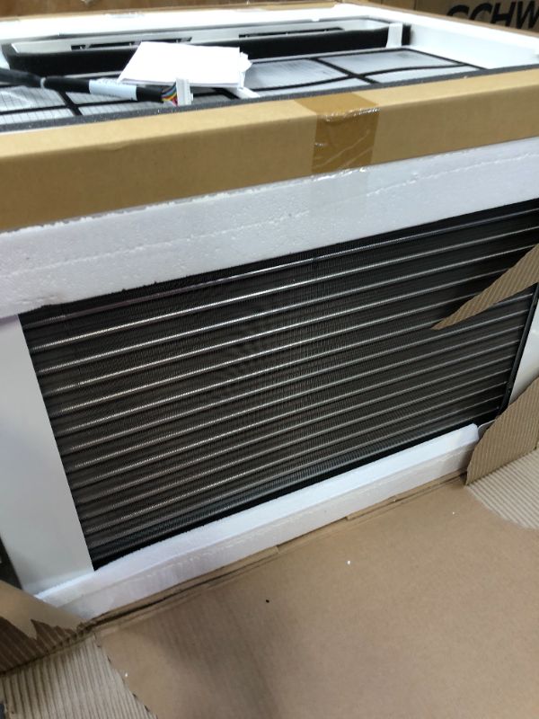 Photo 1 of LG 12,000 BTU Window Air Conditioner, Cools 550 Sq.Ft. (22' x 25' Room Size), Quiet Operation, Electronic Control with Remote, 3 Cooling & Fan Speeds, ENERGY STAR®, Auto Restart, 115V
