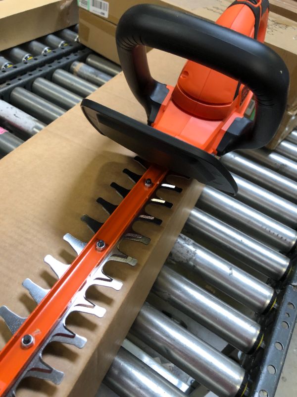 Photo 5 of BLACK+DECKER 20V MAX Cordless Hedge Trimmer with Extra Lithium Battery 2.0 Amp Hour (LHT2220 & LBXR2020-OPE)
