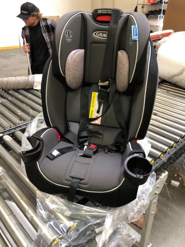 Photo 6 of Graco SlimFit 3 in 1 Car Seat -Slim & Comfy Design Saves Space in Your Back Seat, Darcie, One Size
