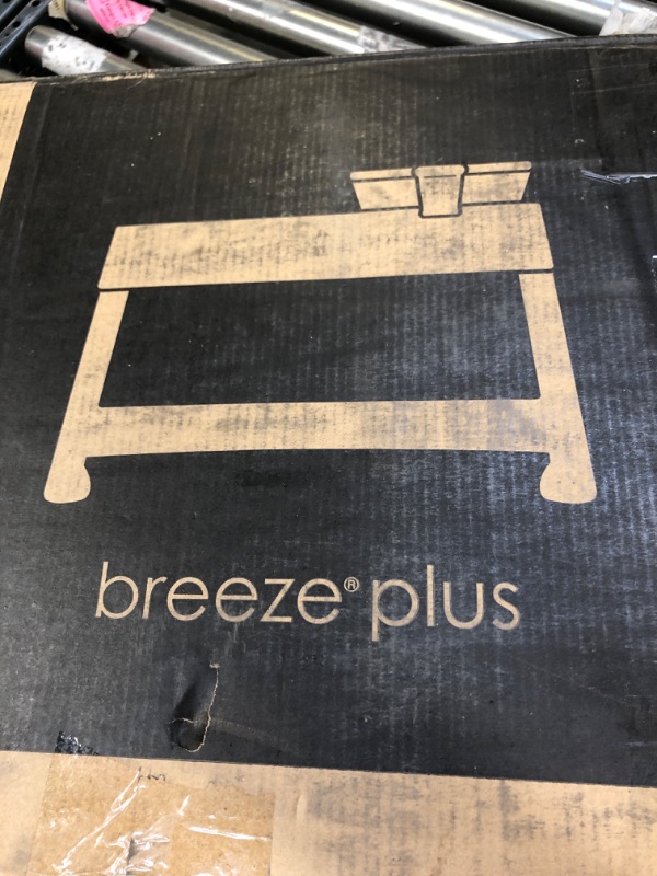 Photo 5 of 4moms Breeze Plus Portable Playard with Removable Bassinet and Baby Changing Station, Easy One-Handed Setup, from The Makers of The mamaRoo
