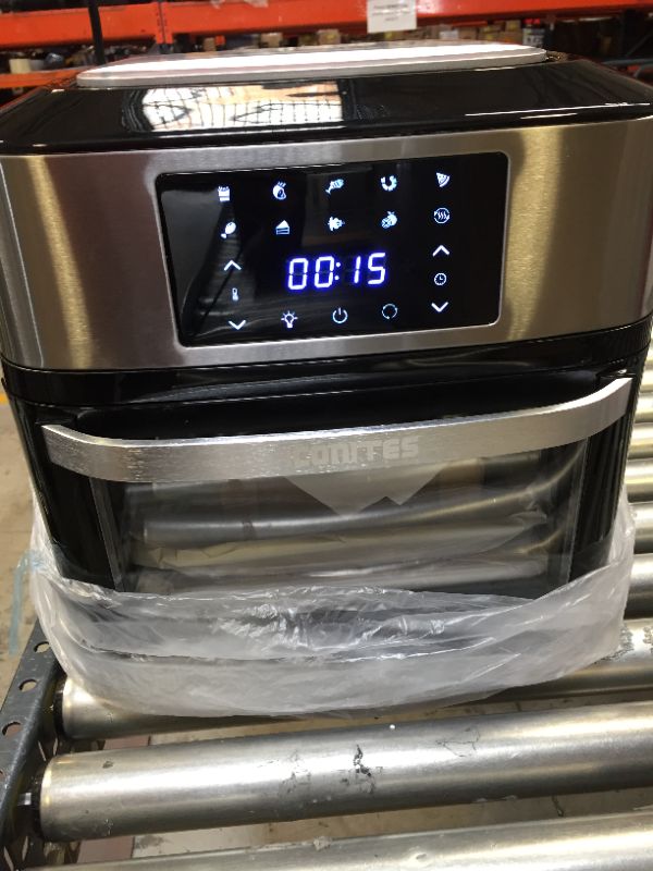 Photo 2 of 10-in-1 Air Fryer Oven, 20 Quart Airfryer Toaster Oven , 1800W Toaster Oven Air Fryer Combo, Large Air Fryers Accessories, ETL Certification
