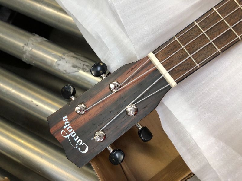 Photo 1 of Cordoba, 4-String Ukulele, Right, Tenor Cutaway Electric (04043)
