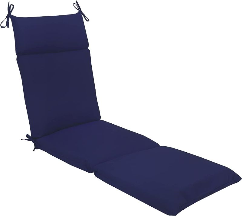 Photo 1 of Decor therapy Chaise Cushion, Navy
