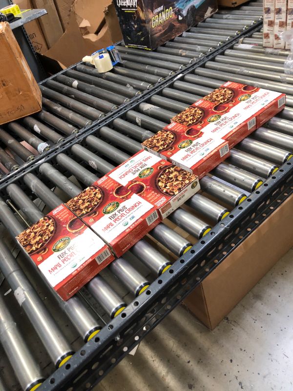 Photo 1 of Nature’s Path Organic Flax Plus Maple Pecan Crunch Cereal, 11.5 Ounce (Pack of 6), Non-GMO, 25g Whole Grains, 7g Plant Based Protein, with Omega-3 Rich Flax Seeds JUN 09 2022