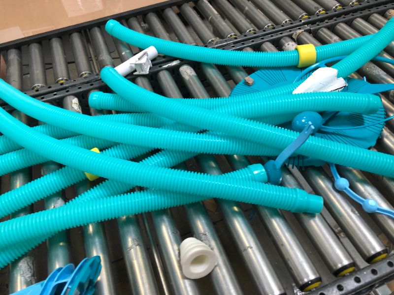 Photo 1 of XtremepowerUS Premium Automatic Suction Vacuum-generic Climb Wall Pool Cleaner Sweeper In-Ground Suction Side + Hose Set----POSSIBLY MISSING PARTS ----SALE FOR PARTS ONLY 
