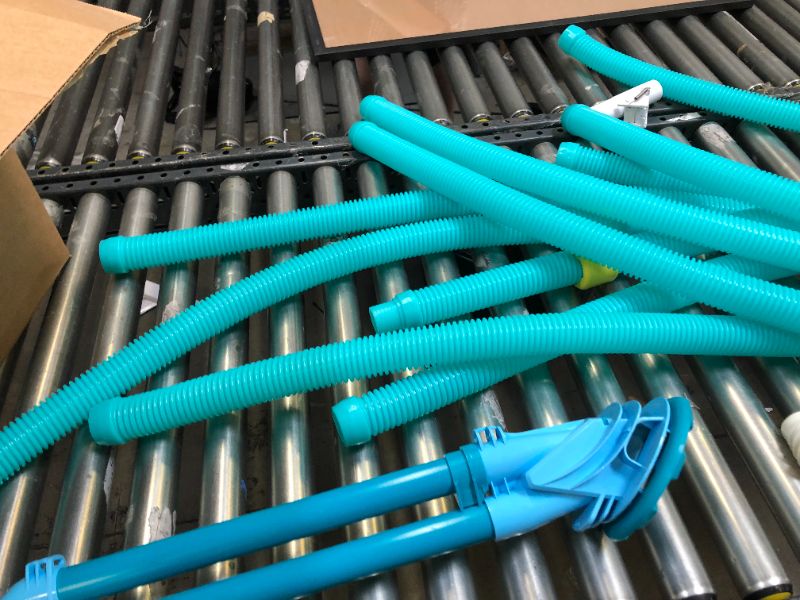 Photo 1 of XtremepowerUS Premium Automatic Suction Vacuum-generic Climb Wall Pool Cleaner Sweeper In-Ground Suction Side + Hose Set----POSSIBLY MISSING PARTS ----SALE FOR PARTS ONLY 
