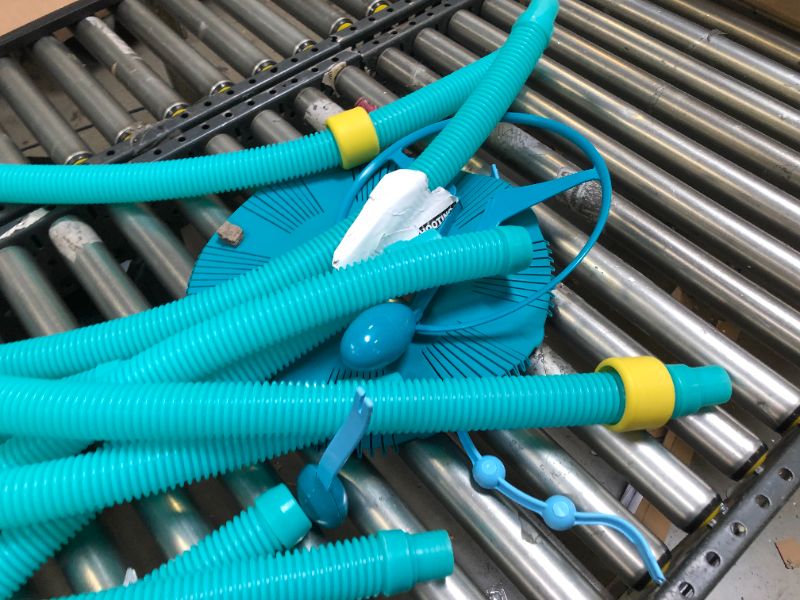 Photo 1 of XtremepowerUS Premium Automatic Suction Vacuum-generic Climb Wall Pool Cleaner Sweeper In-Ground Suction Side + Hose Set----POSSIBLY MISSING PARTS ----SALE FOR PARTS ONLY 
