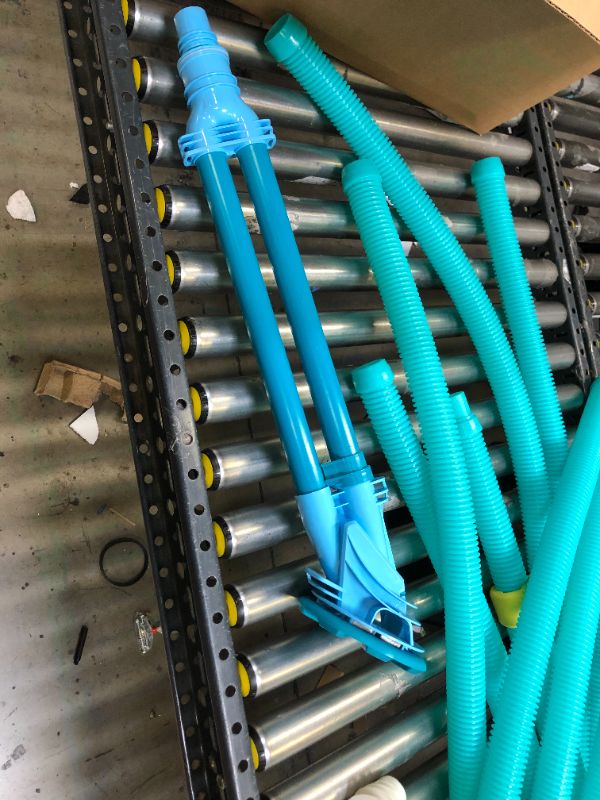 Photo 1 of XtremepowerUS Premium Automatic Suction Vacuum-generic Climb Wall Pool Cleaner Sweeper In-Ground Suction Side + Hose Set----POSSIBLY MISSING PARTS ----SALE FOR PARTS ONLY 
