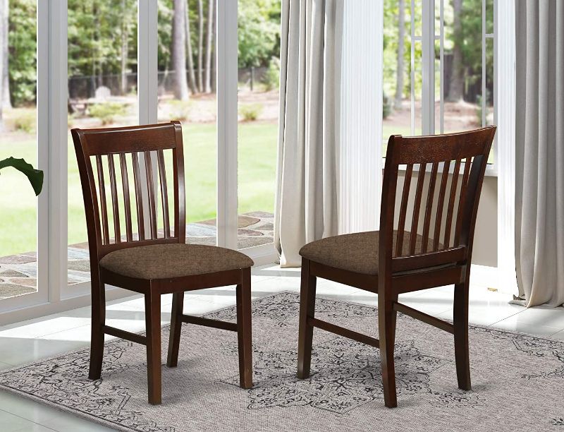 Photo 1 of East West Furniture Norfolk Modern Dining Chairs
