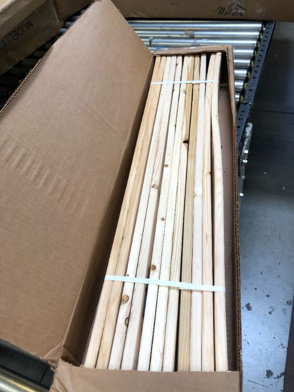 Photo 1 of 39" TWIN BED SLATS ----LOOKS LIKE ONE OR TWO OF THE SLATS ARE BOWED 