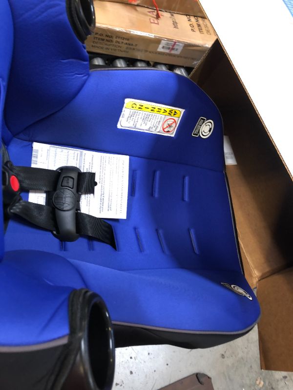 Photo 2 of Cosco Onlook 2-in-1 Convertible Car Seat, Rear-Facing 5-40 pounds and Forward-Facing 22-40 pounds and up to 43 inches, Vibrant Blue
