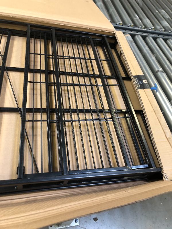 Photo 1 of Convenience Concepts Designs2Go Metal Folding 3 Shelf Wide Bookcase, Black---MISSING SOME HARDWARE AND PARTS SALE FOR PARTS ONLY -------